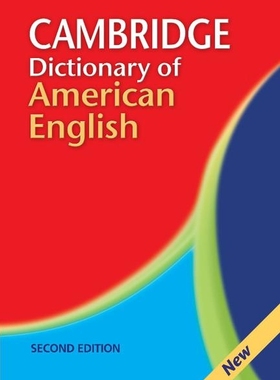 现货 剑桥美国英语词典 2edCamb Dict of American English 2ed (Cambridge Dictionary of Ameri 9780521691970