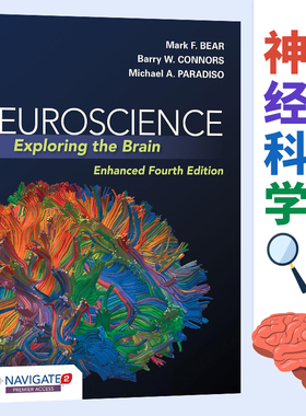 现货 英文原版 神经科学：探索大脑，增强版：探索大脑，增强版Neuroscience:Exploring the Brain, Enhanced Edi 9781284211283