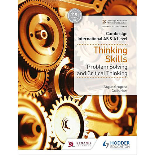 现货英文原版Cambridge International AS & A Level Thinking Skills:Hodder Education Group 9781510421899