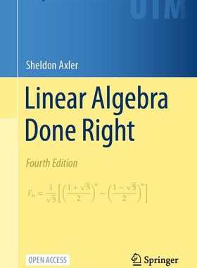 【3-6周达】Linear Algebra Done Right 9783031410253