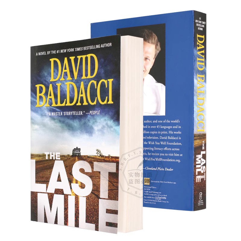 最后路程 英文原版 The Last Mile 最后一英里 案件悬疑惊悚小说书籍 David Baldacci 平装 进口书：9781455567027