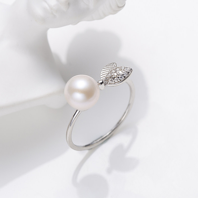 Audrey PearlS925银淡水珍珠戒指,珠宝/钻石/翡翠,手饰,淘宝优惠券,粉丝福利购,淘宝优惠卷