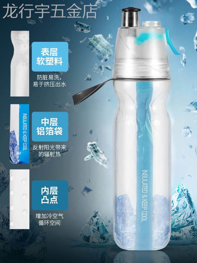 西骑者山地车公路骑行水杯便携健身运动自行车户外骑行水壶喷射嘴