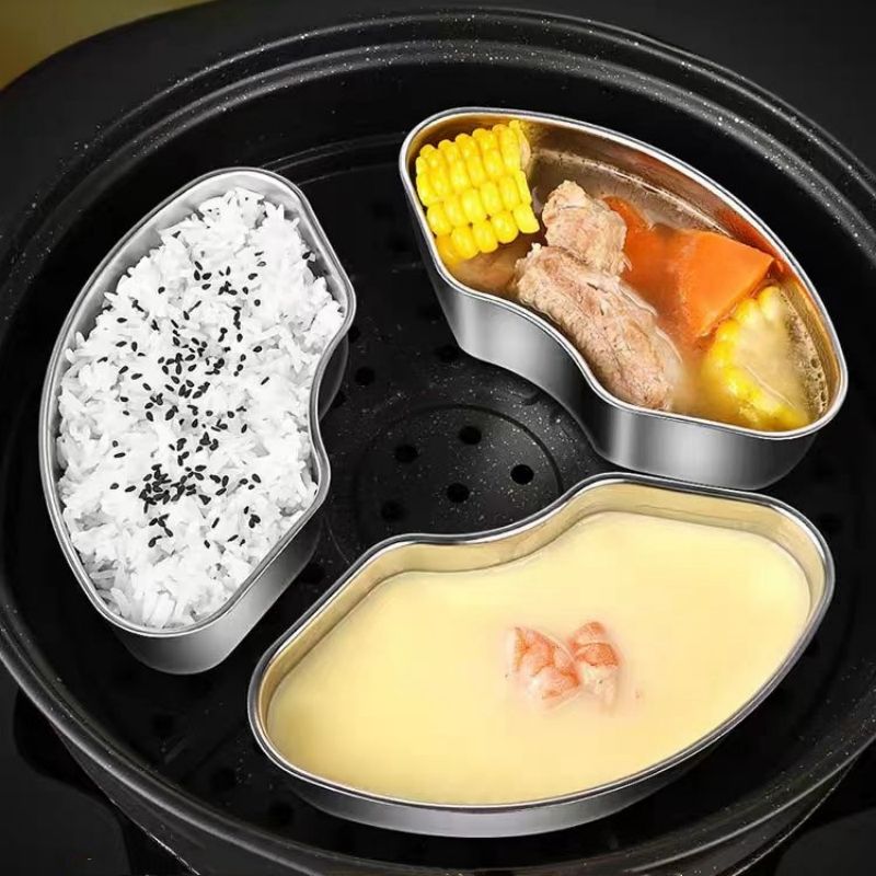 扇形整格加大加厚分隔扇形蒸盘