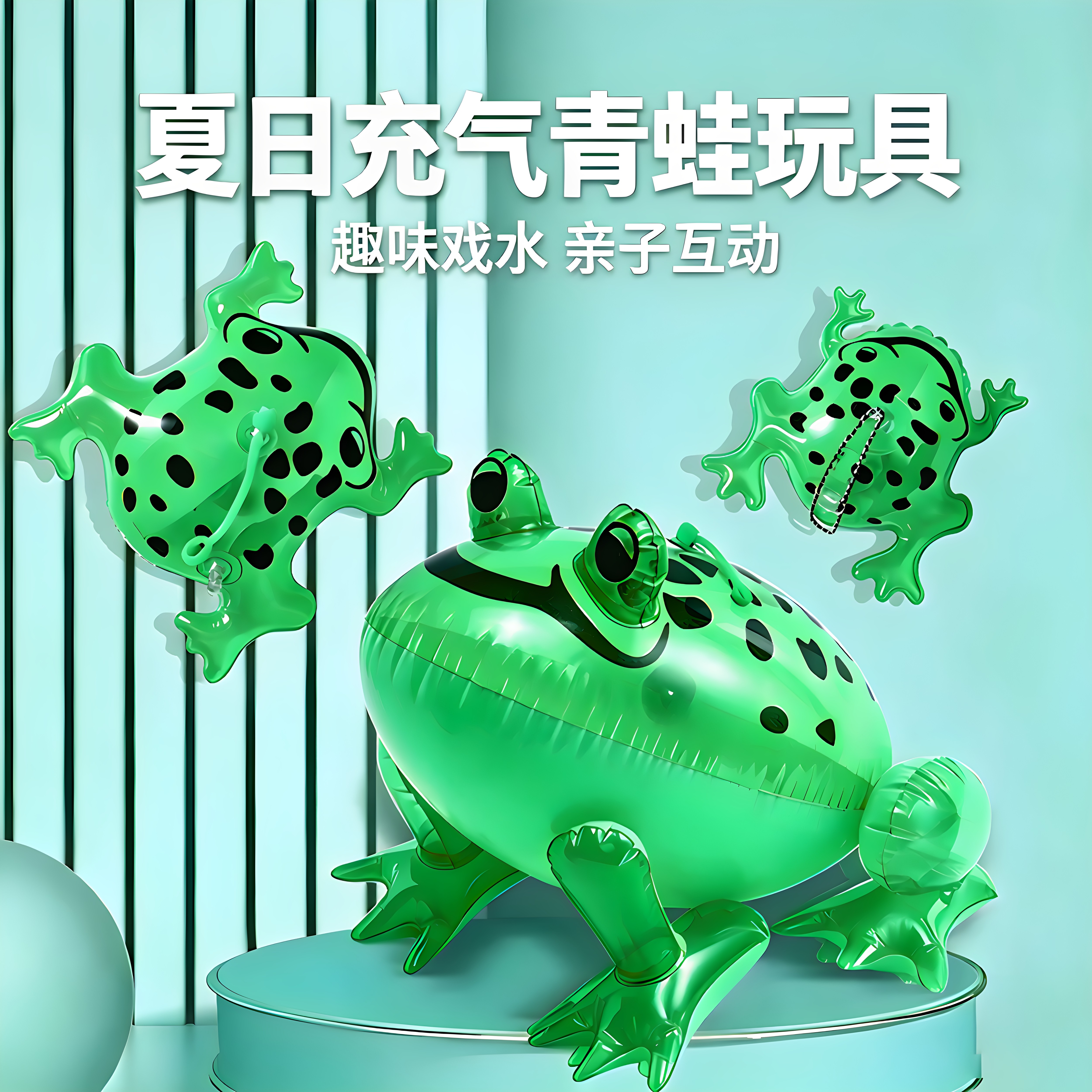 夜市摆摊加厚青蛙气球儿童玩具