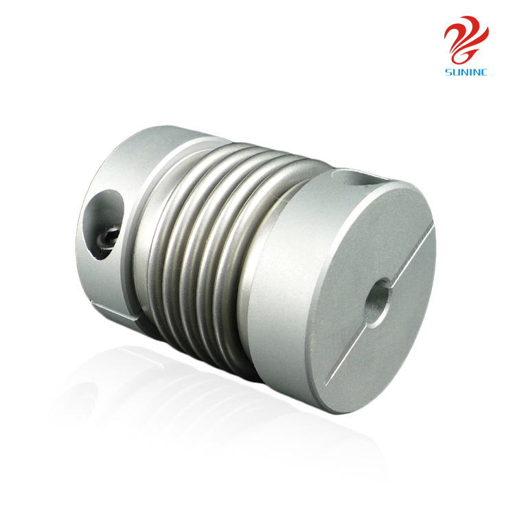 厂家现货联轴器铝合金波纹管夹紧系列标准件轴连轴器高抗扭刚度