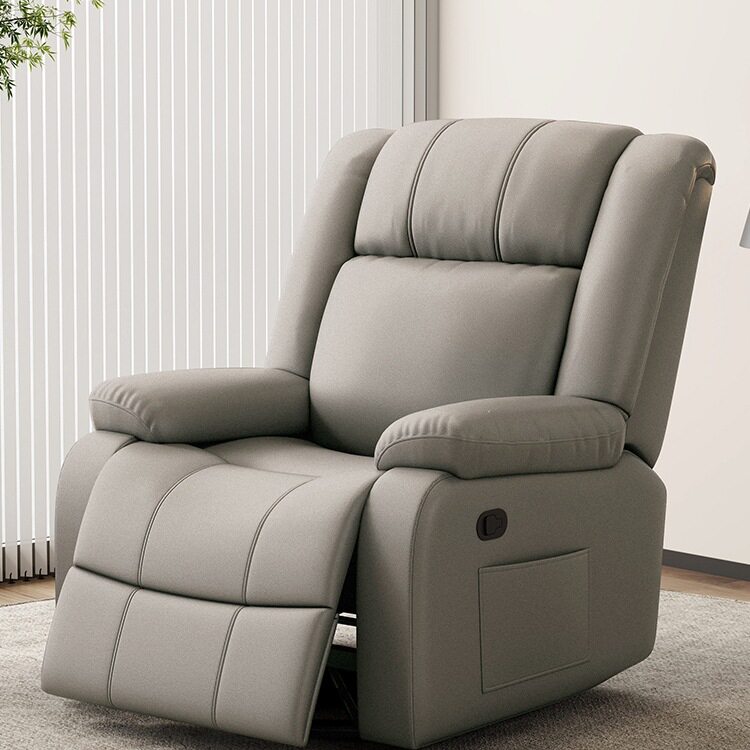 2026多功能客厅电动按摩沙发懒人椅可躺可睡旋转摇椅头等太空阳台