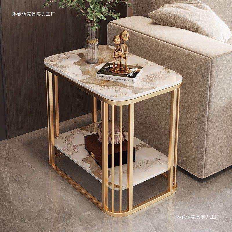 意式可移动沙发边几茶几轻奢高级感超极窄床头客厅桌几角几小户型