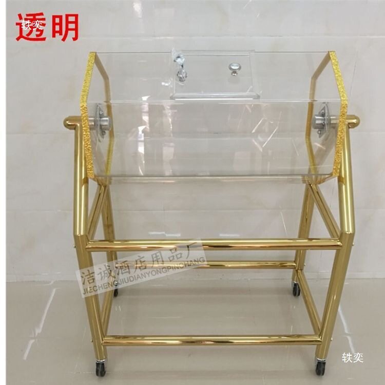 亚克力透明茶黑红摇奖箱 手摇箱 滚筒箱 节目活动开奖箱