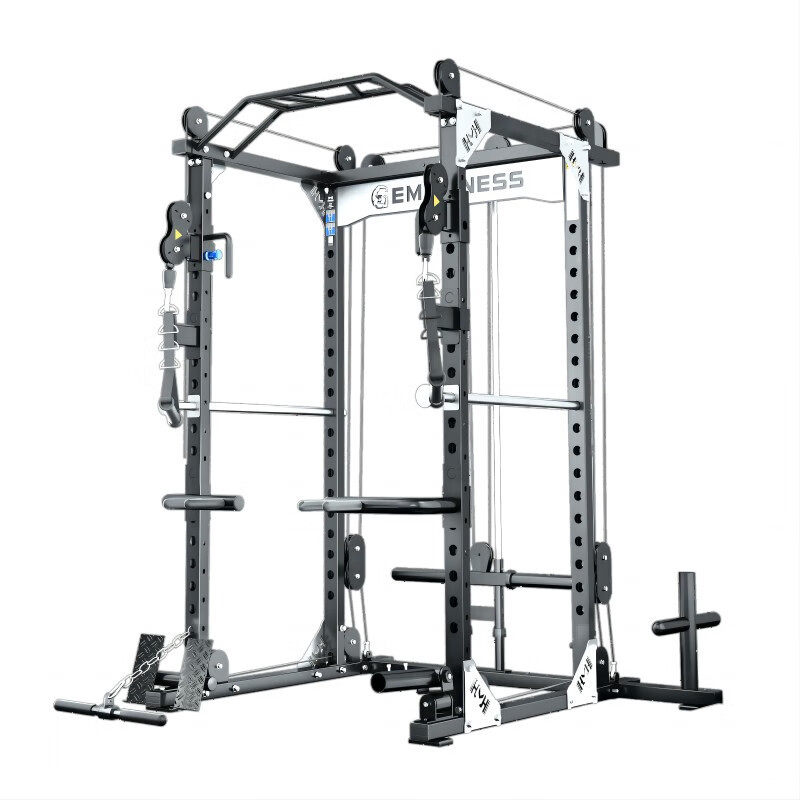 亿迈综合训练器框式深蹲架龙门架杠铃架力量站多功能一体机