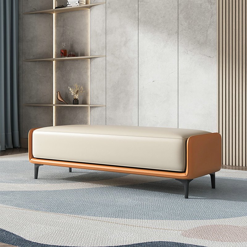 意式轻奢换鞋凳家用门口窄卧室床尾凳极简沙发凳长条凳商场衣帽间