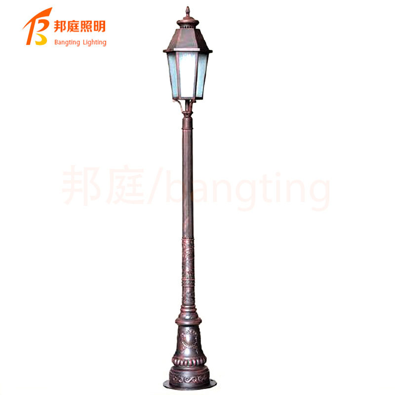 铝制北欧庭院灯公园防水草坪灯户外小区照明景观灯复古路灯直销