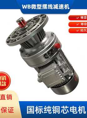 WB65WB85WB100WB120WB150微型摆线减速机卧式立式配电机减速器