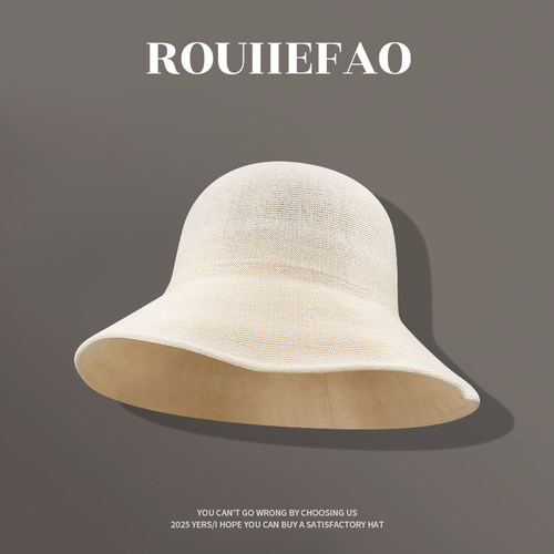 ROUIIEFAO渔夫帽薄款透气显瘦