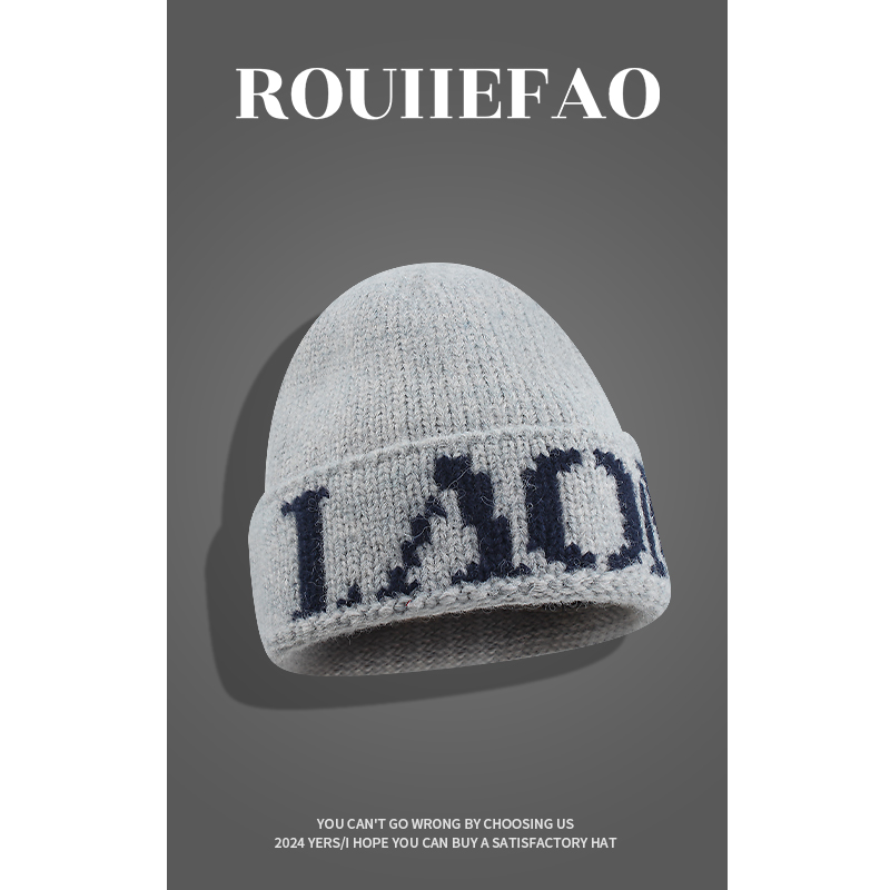ROUIIEFAO毛线帽户外韩版男女