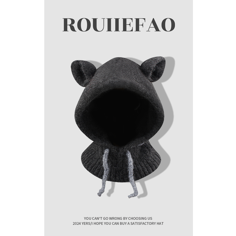 ROUIIEFAO护耳帽户外可爱女秋冬