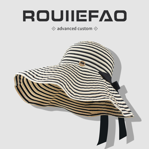 ROUIIEFAO渔夫帽遮脸大帽檐
