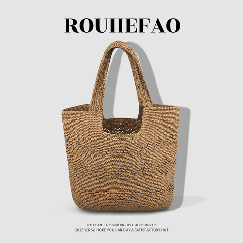 ROUIIEFAO单肩包海边度假风