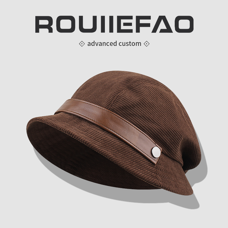 ROUIIEFAO渔夫帽一帽多戴百搭