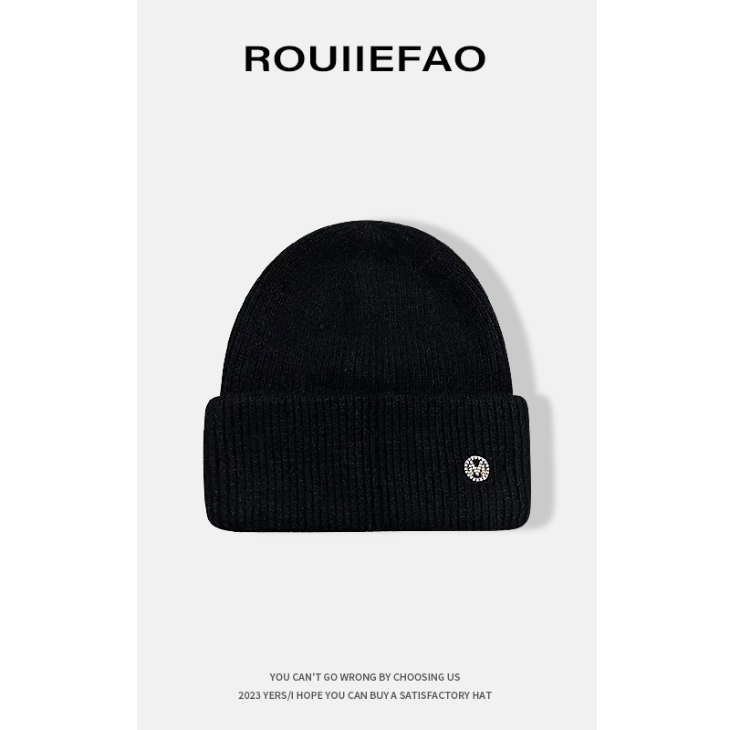 ROUIIEFAO毛线帽户外休闲男女冬