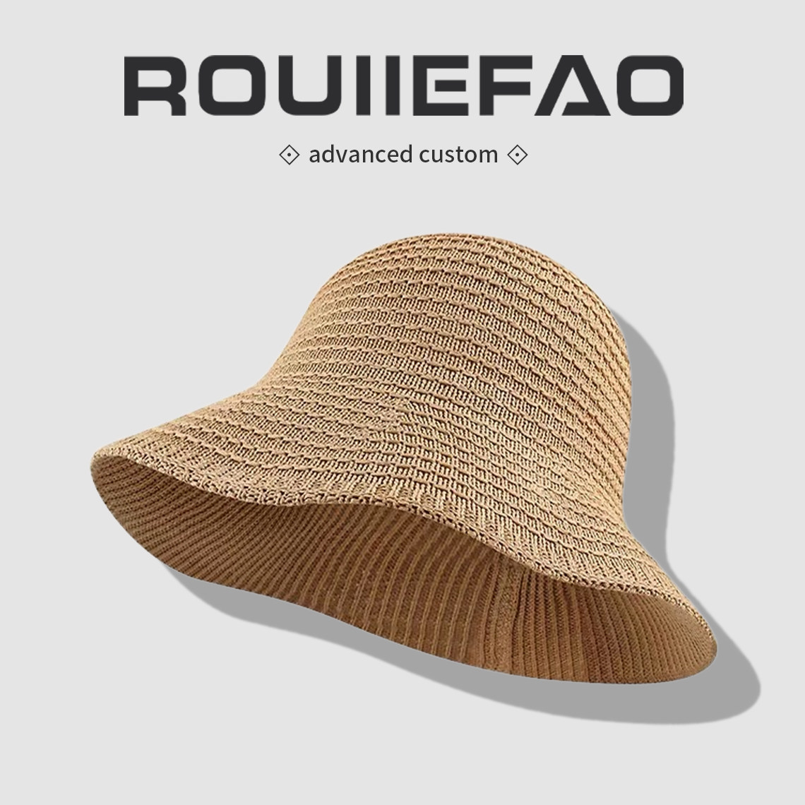ROUIIEFAO渔夫帽简约纯色百搭图片