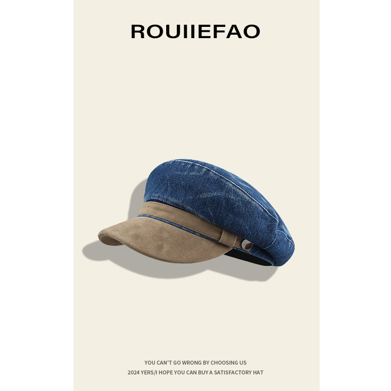 ROUIIEFAO平顶帽逛街休闲女四季