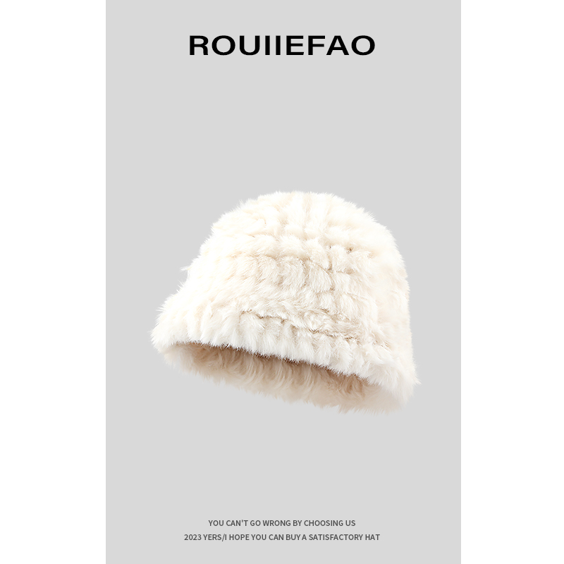 ROUIIEFAO渔夫帽逛街休闲女冬季