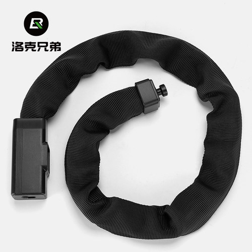 洛克兄弟自行车锁加粗链条锁抗剪