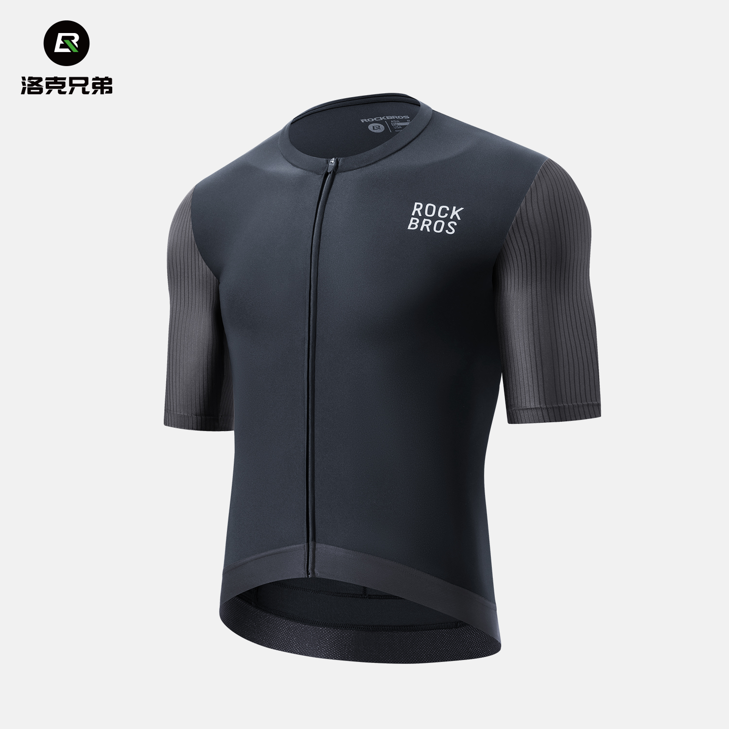 洛克兄弟夏季骑行短袖