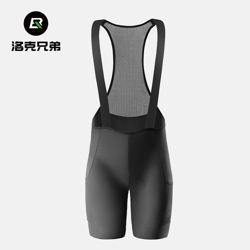 洛克兄弟骑行背带裤缓震坐垫