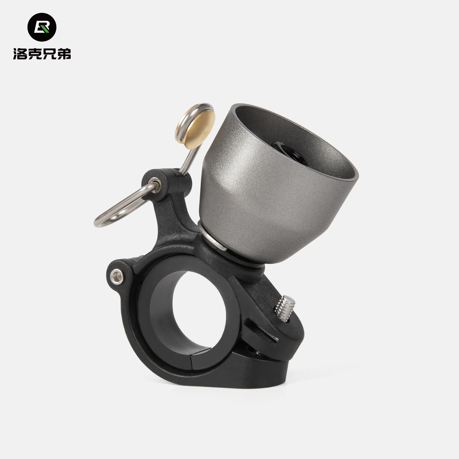 洛克兄弟自行车铃铛山地公路车折叠车通勤复古铜铃铛喇叭骑行装备