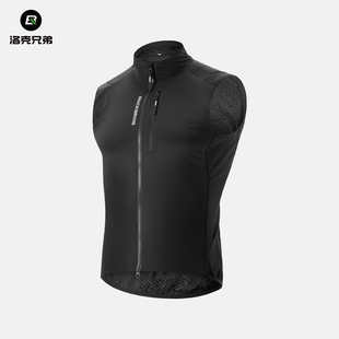 洛克兄弟骑行马甲公路山地自行车保暖背心风衣秋冬抓绒防风骑行服