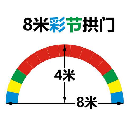 充气开业活动方形双拱广告气拱门 双龙婚庆舞台结婚酒席帐篷气i.