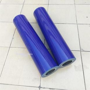 Pe保护膜自粘蓝色不锈钢铝合金膜金属膜胶带包装 防画伤膜5线高粘