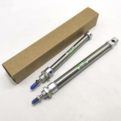 小型不锈钢迷你气缸MI10/12/16X25X50X75X100X125X175-S-CA/U/CM