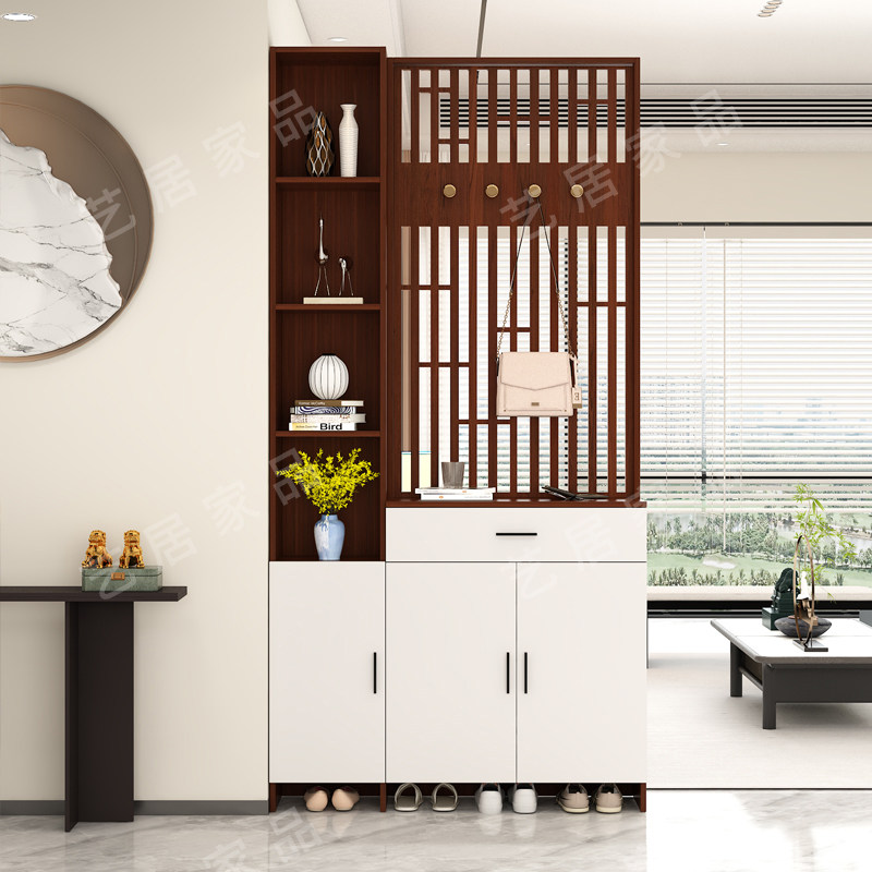 现代隔断柜挂衣架进门玄关柜鞋柜入户正对门屏风隔断客厅遮挡实木,住宅家具,门厅/玄关柜/玄关架,淘宝优惠券,粉丝福利购,淘宝优惠卷