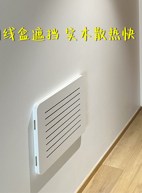 半格家居旗舰店电表箱现代实木