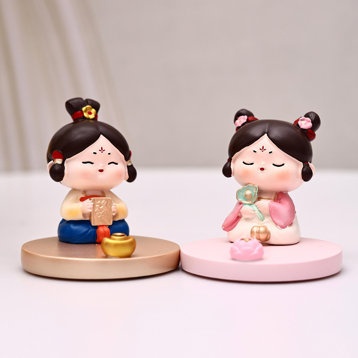 西安文创唐仕女手机支架伴手礼物图片