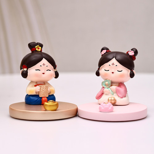 西安文创唐仕女手机支架伴手礼物