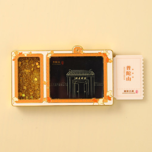 普陀山文创纪念品冰箱贴伴手礼物
