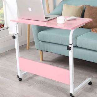 家用简约书桌宿舍简易床上小桌子可移动升降 新款 电脑桌床边桌台式