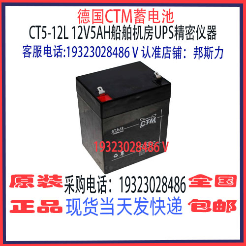 德国CTM蓄电池机房消防UPS