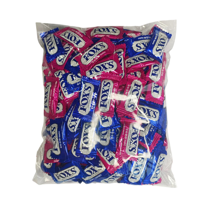 foxs霍士水晶糖散装500g水果糖硬糖糖果零食网红爆款薄荷糖喜糖