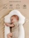 3个月婴儿定型枕纠正头型夏天透气防偏头防惊跳安抚枕头睡觉神器