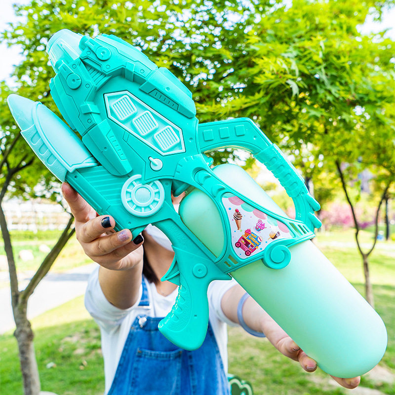 儿童大容量水枪男孩女孩超高压按压式夏天戏水沙滩泼水节喷水玩具