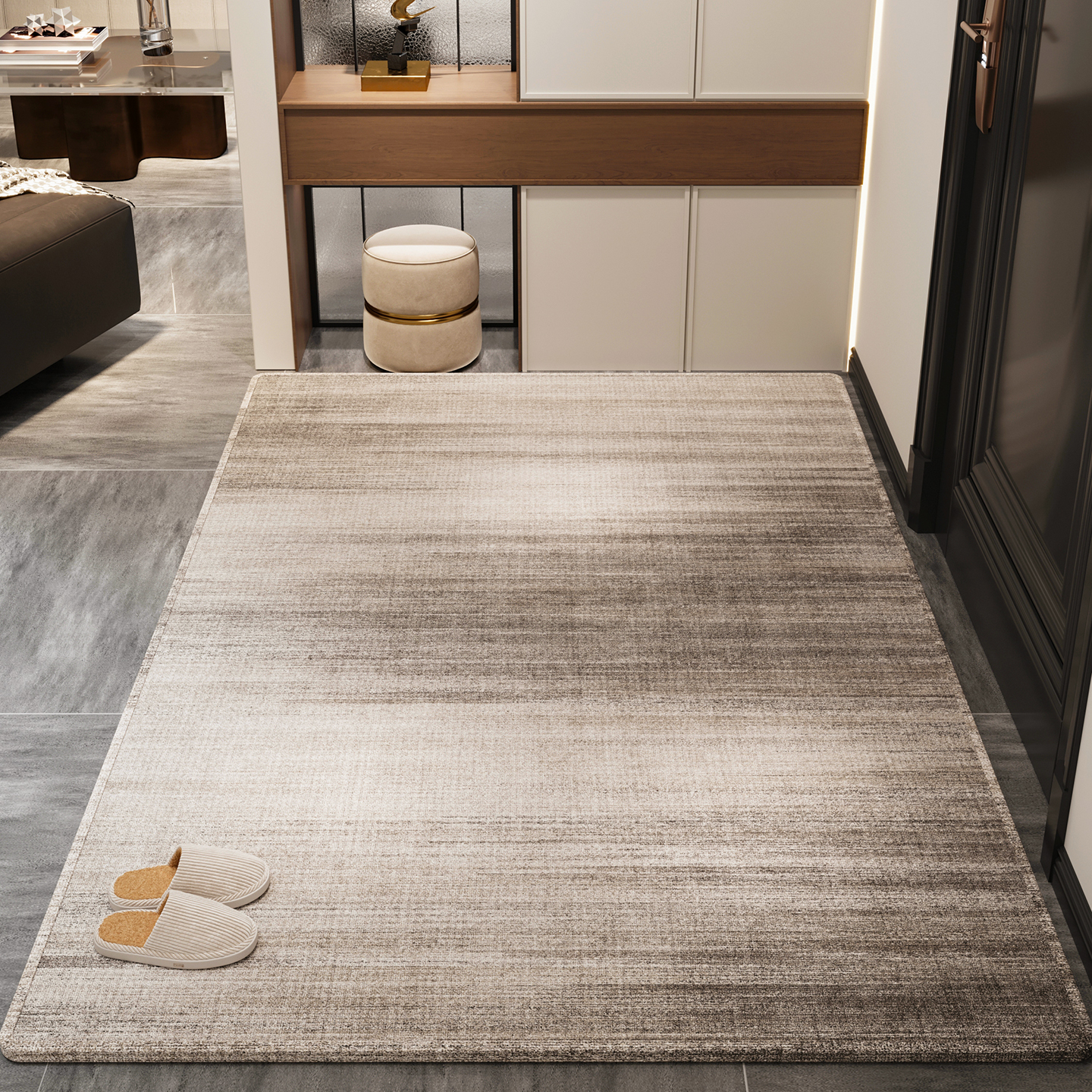 高级感轻奢风可裁剪入户门地垫