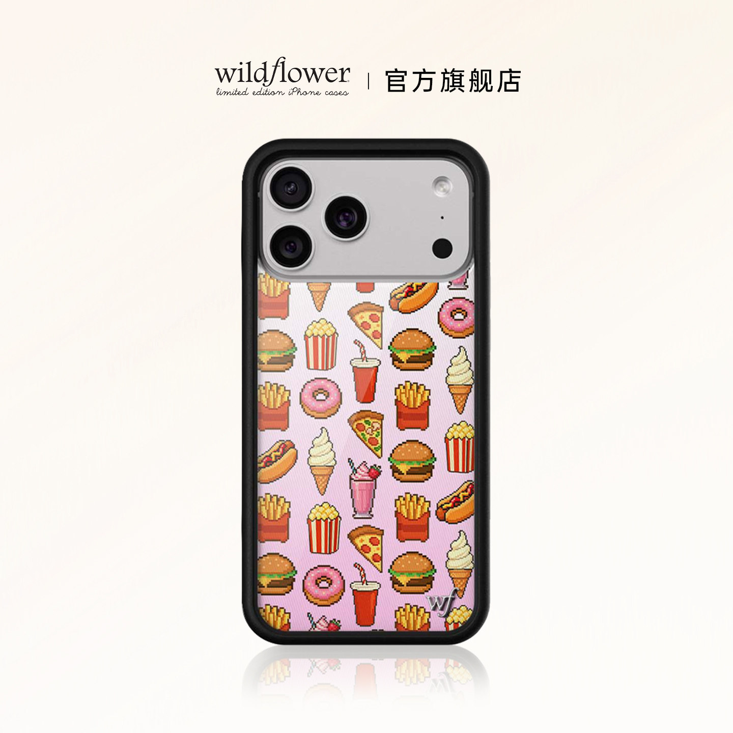 Wildflower美食广场手机壳Food Court适用苹果i