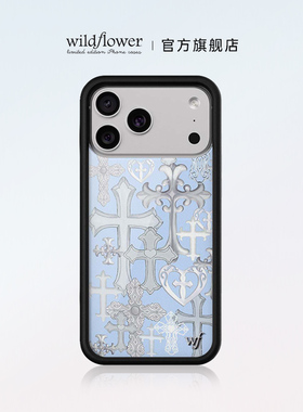 Wildflower哥特女孩手机壳Cross Girl适用苹果iPhone17/16/15/14/Pro/Max/Air硬壳全包保护硅胶防摔ins时尚wf