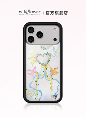 Wildflower鸽子日记手机壳Dove Diaries适用苹果iPhone17/16/15/14/Pro/Max硬壳全包保护套硅胶防摔时尚wf