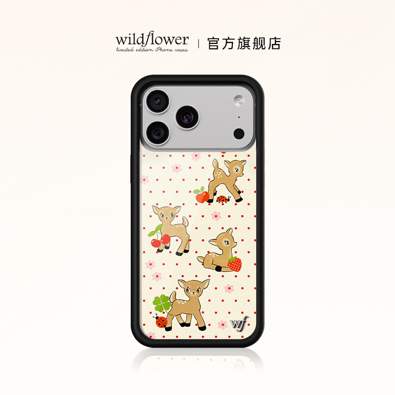Wildflower可爱小鹿手机壳